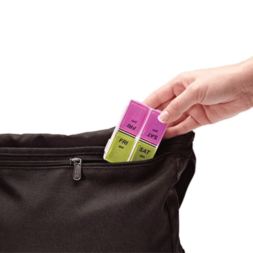 Apex 7-Day AM/PM Detach N' GoTM Pill Organizer