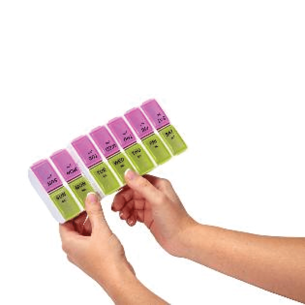 Apex 7-Day AM/PM Detach N' GoTM Pill Organizer