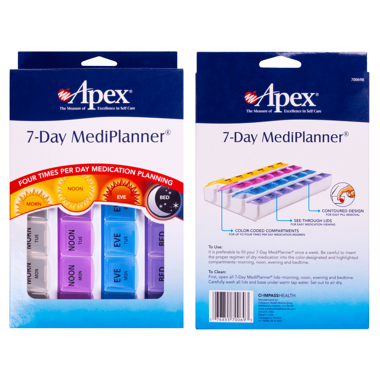 Apex 7-Day Mediplanner®