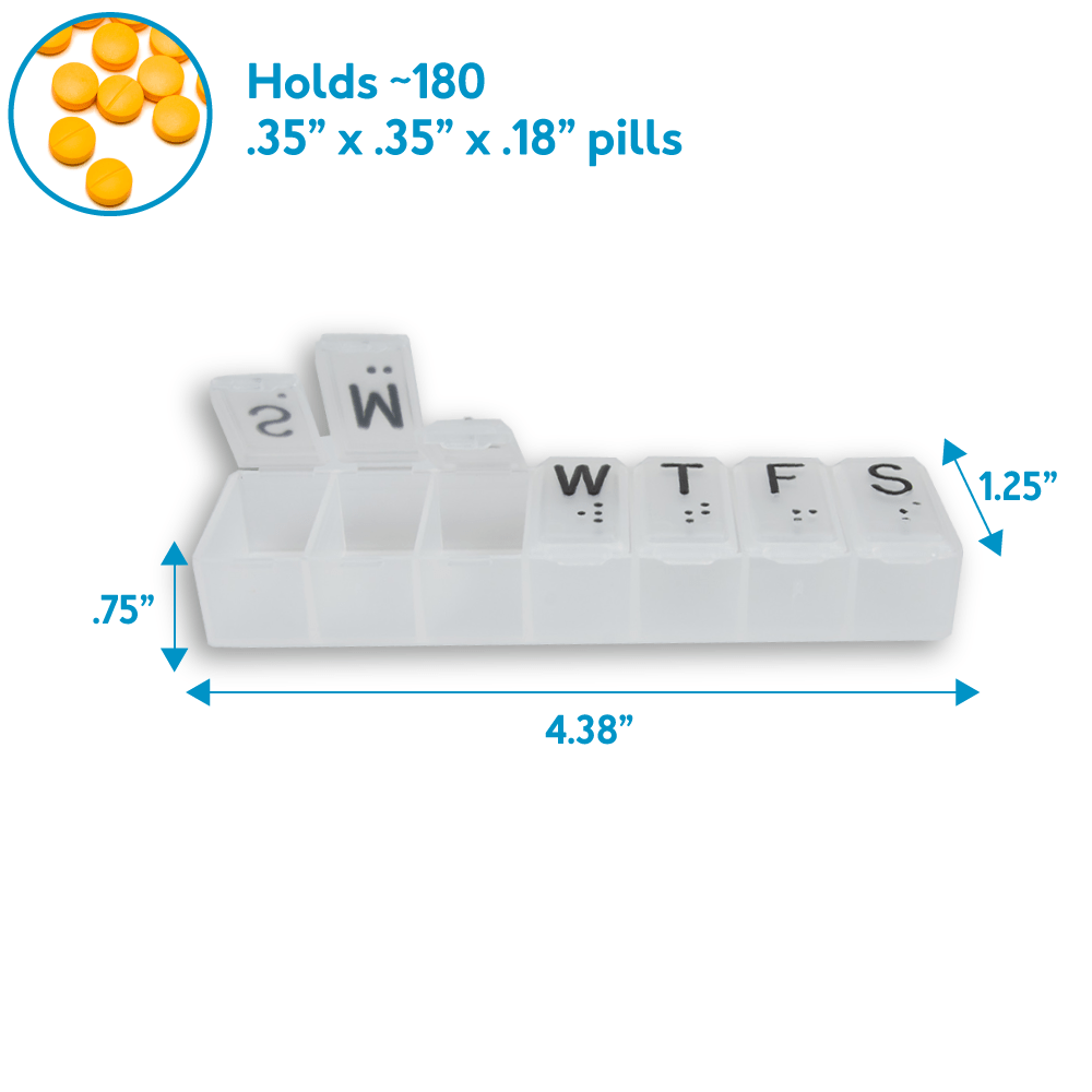 Apex 7-Day Medium Pill Organizer