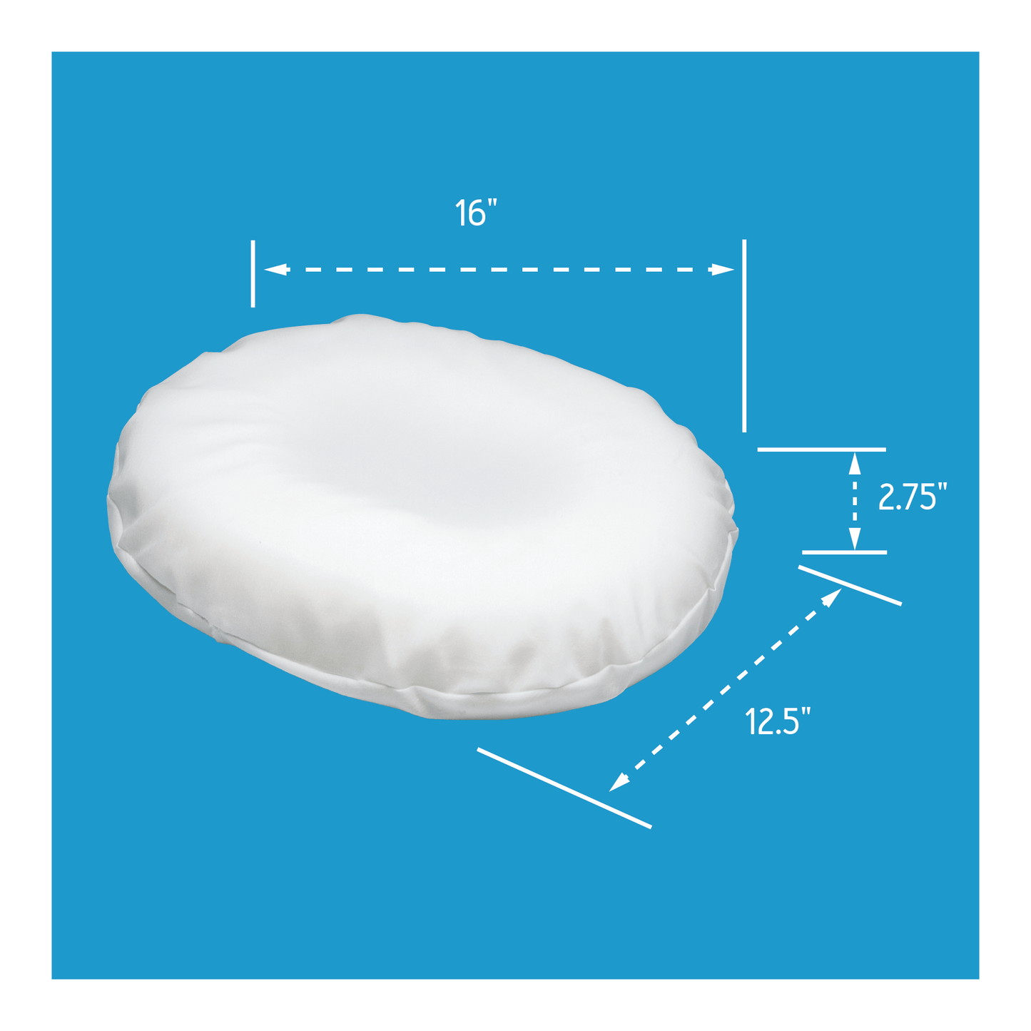 Carex Foam Invalid Cushion