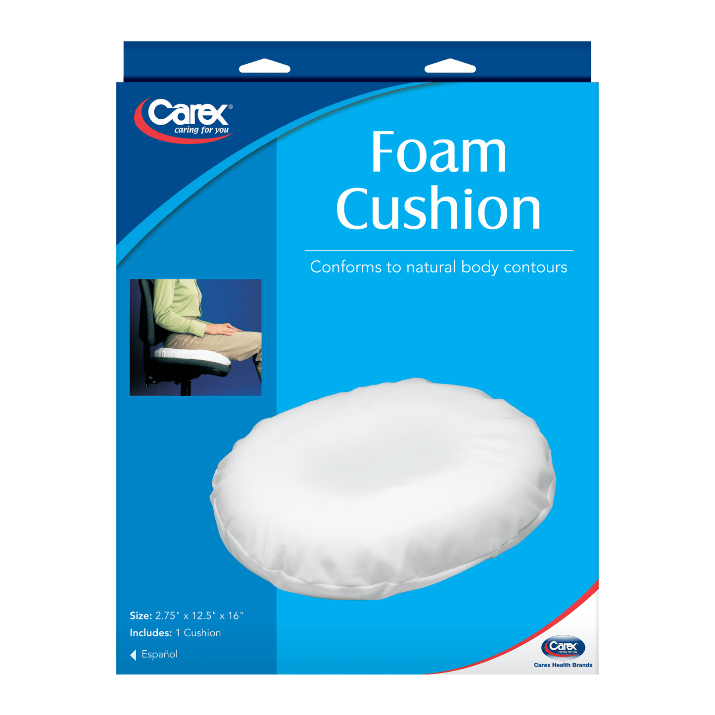 Carex Foam Invalid Cushion