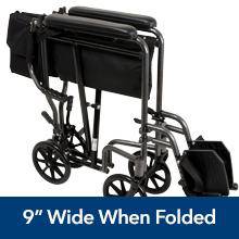 ProBasics Steel Transport Chair