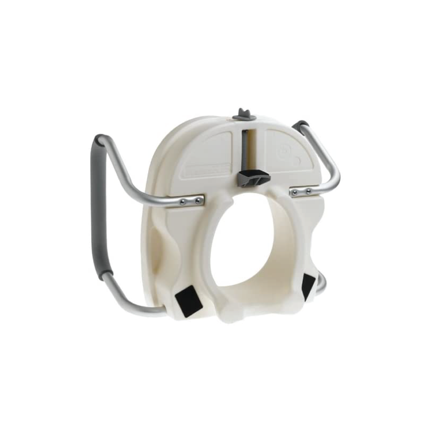 Carex E-Z LockTM Locking Raised Toilet Seat with Armrests