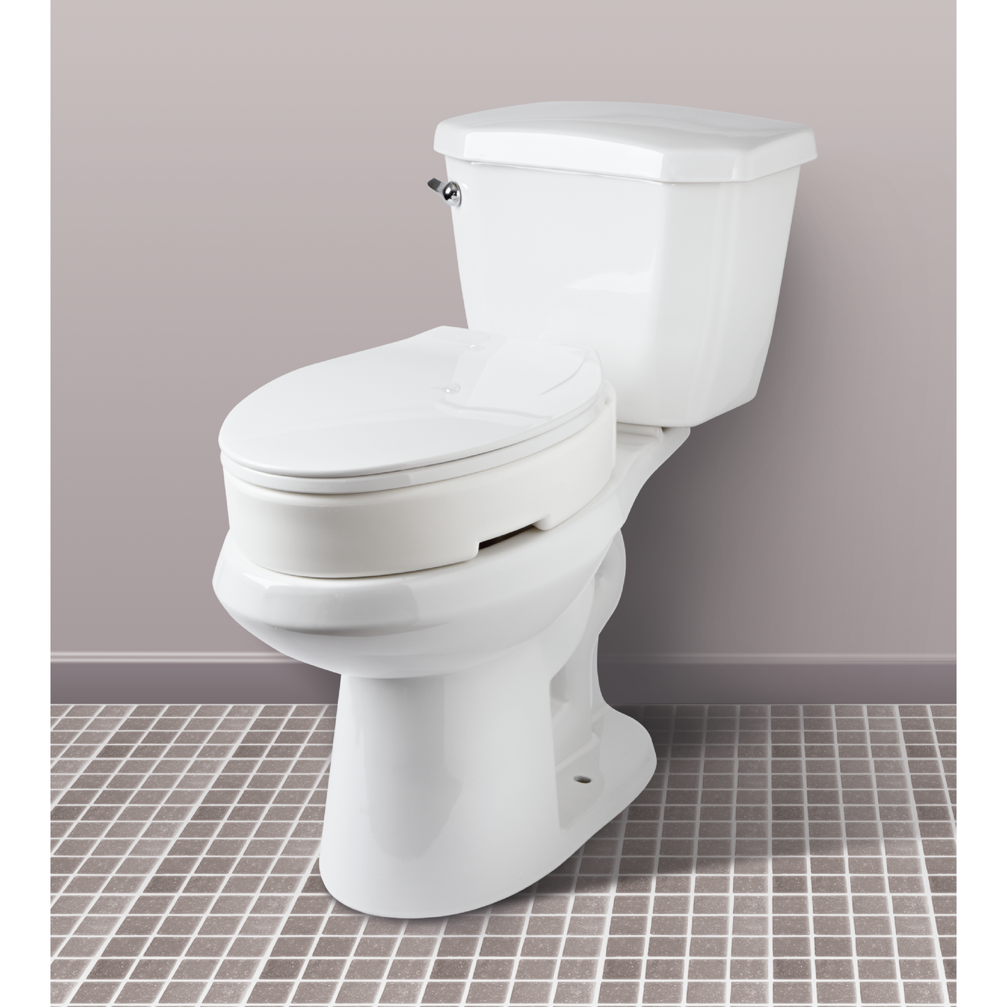 Carex Hinged Toilet Seat Riser (Standard and Elongated)