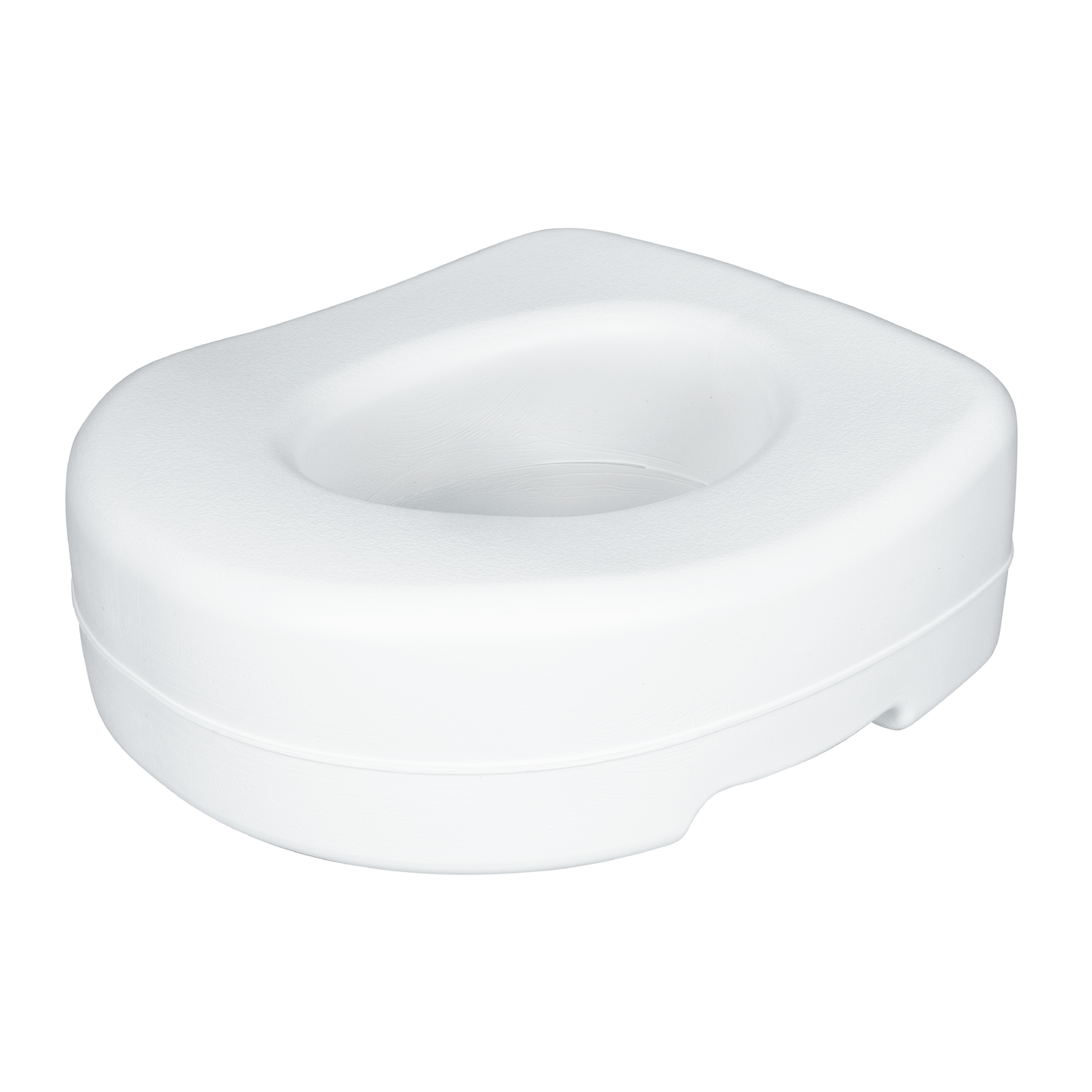 Carex Raised Toilet Seat with Rubber Pads