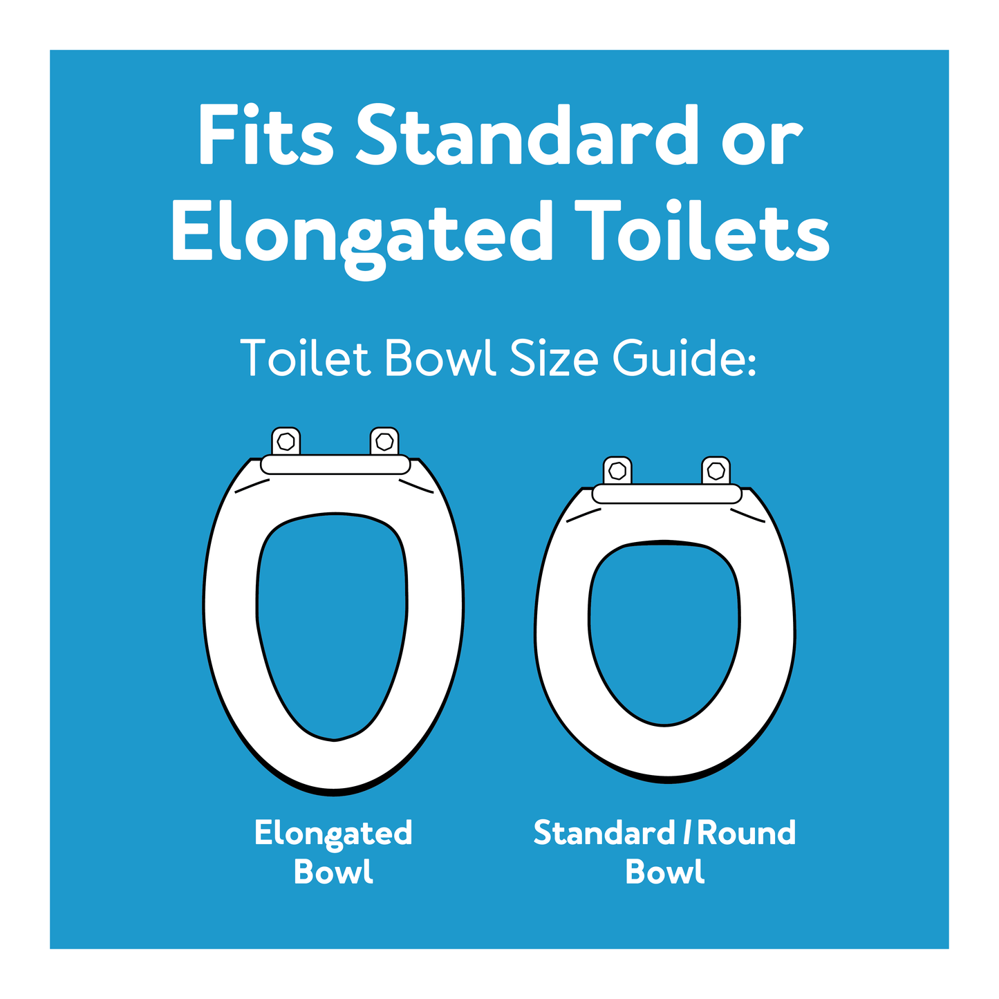Carex Hinged Toilet Seat Riser (Standard and Elongated)