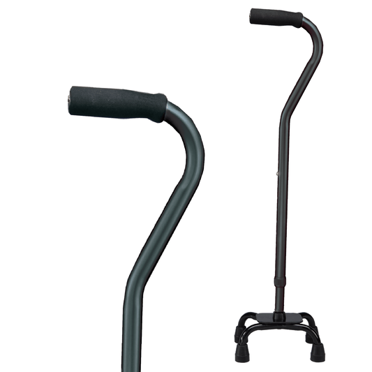 Carex Small Base Designer Quad Cane