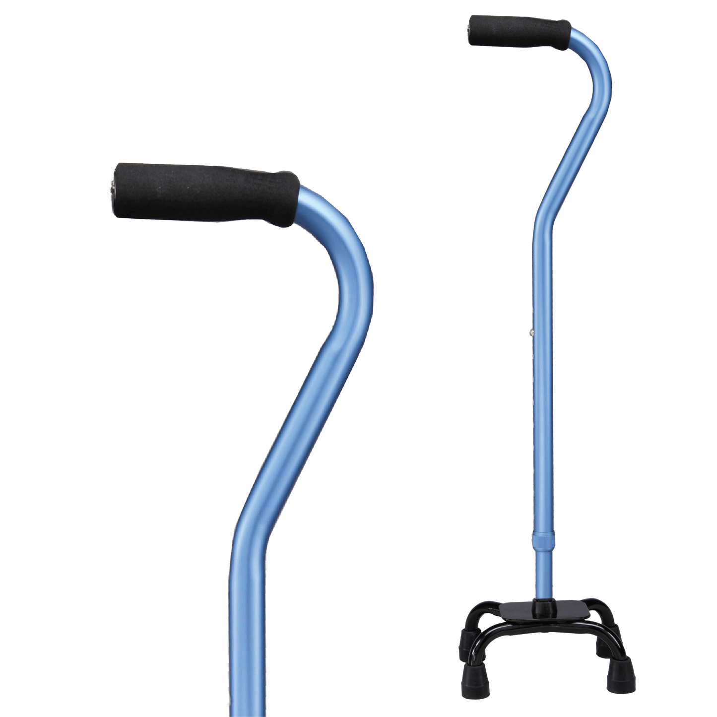 Carex Small Base Designer Quad Cane