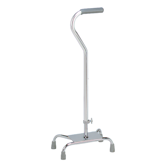 Carex Offset Quad Cane with Large Base